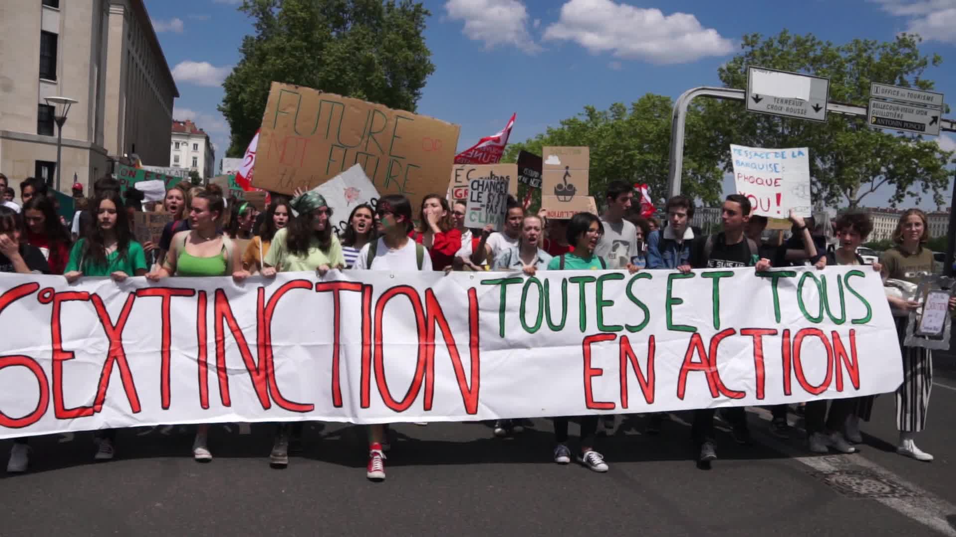 Demonstration Against Global Warming At The Initiative Of The Youth For Climate Association