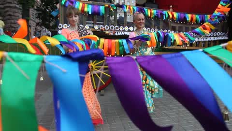 Ratha Yatra Carnival of Chariots in Kiev