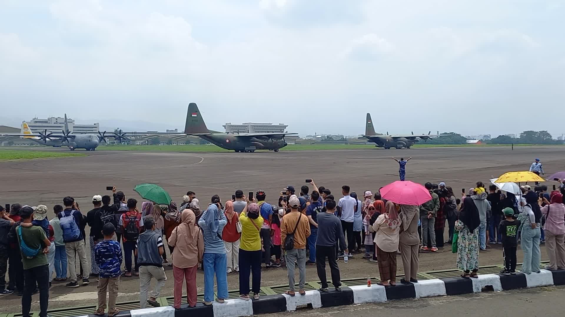 79th Indonesian Armed Forces anniversary ceremony in Bandung