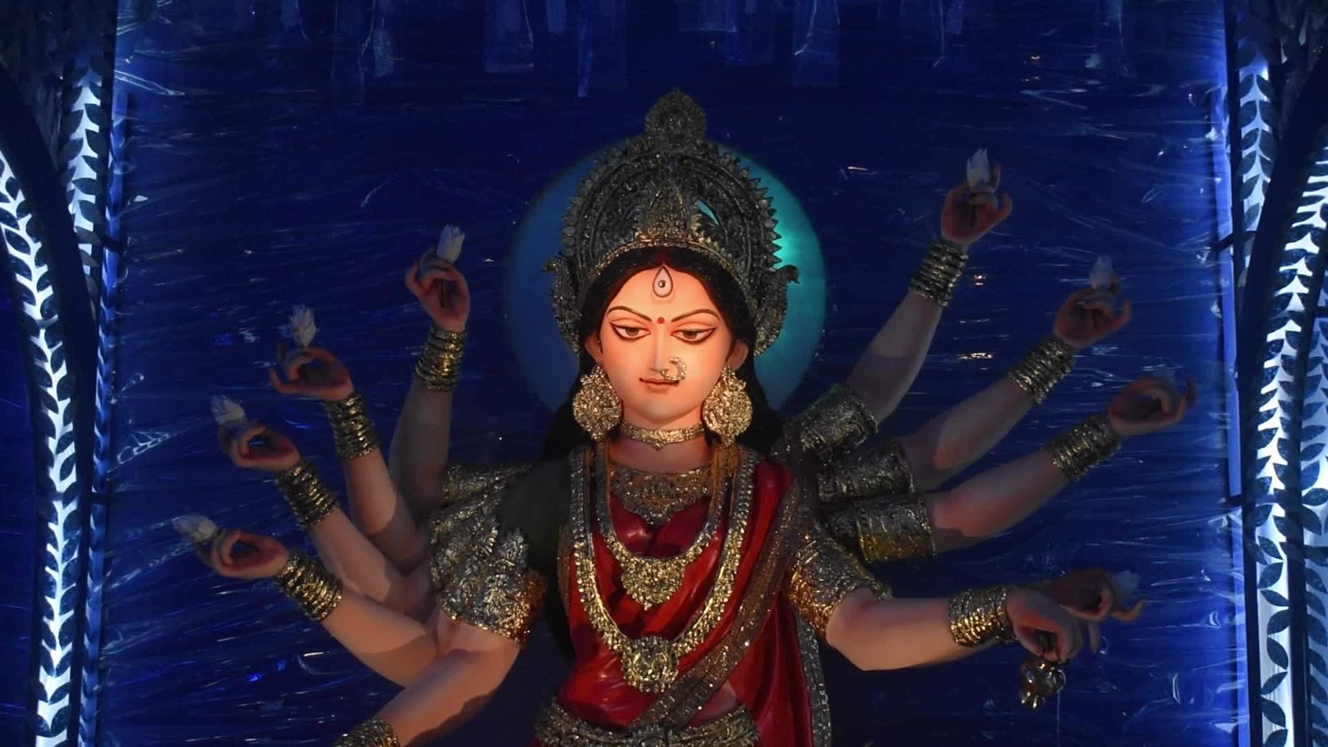 Durga Puja Festival in Kolkata, India