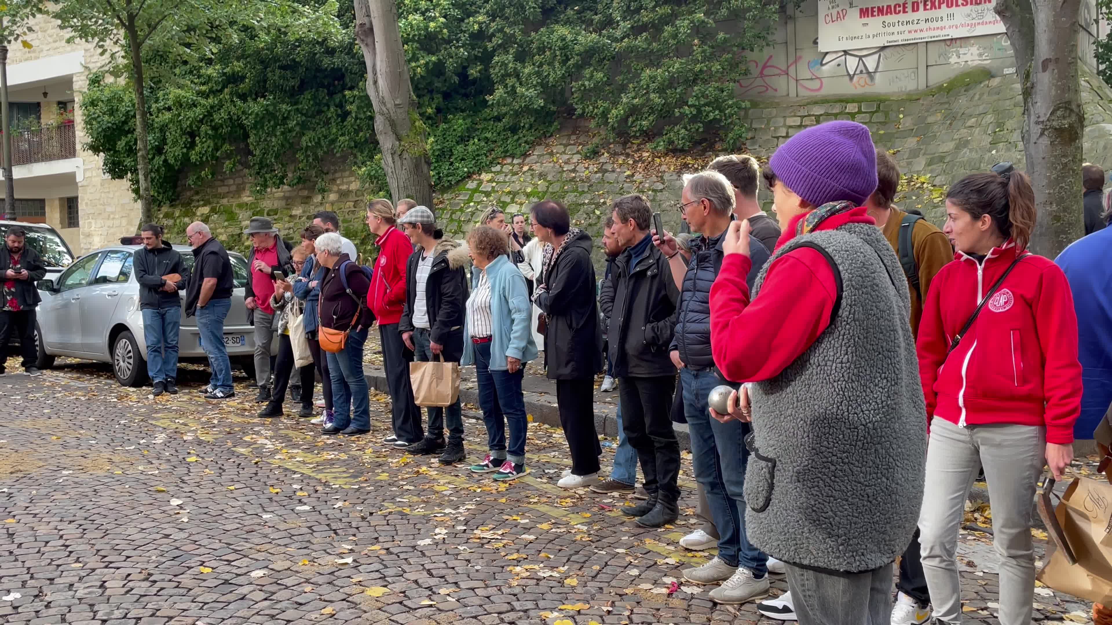 Expulsion of CLAP Montmartre 