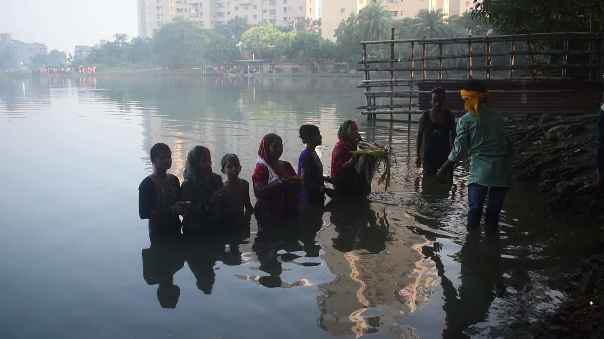 Chhath Puja In Kolkata, India