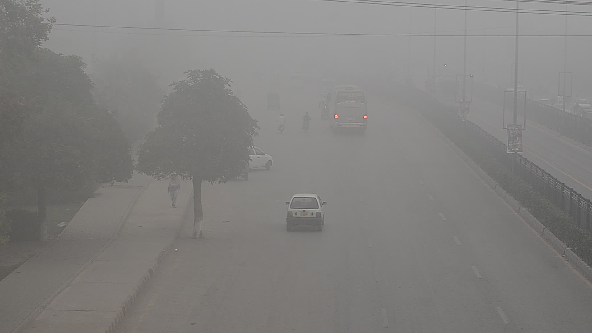 Pollution in major Pakistani cities