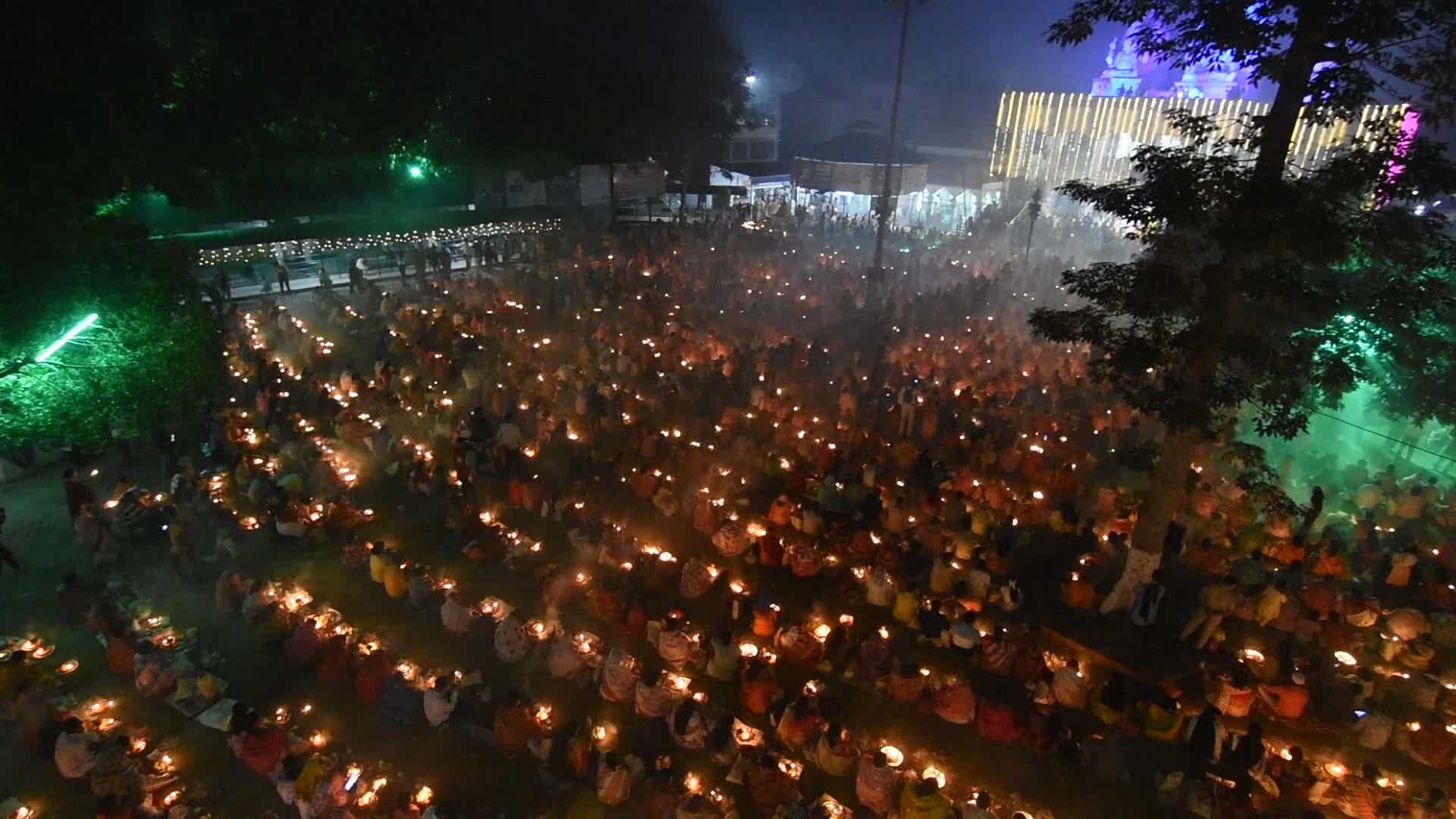 Rakher Upobas or karthik Brata festival in India 