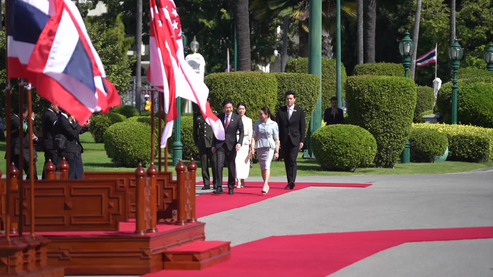 Singapore's Prime Minister Wong visits Thailand