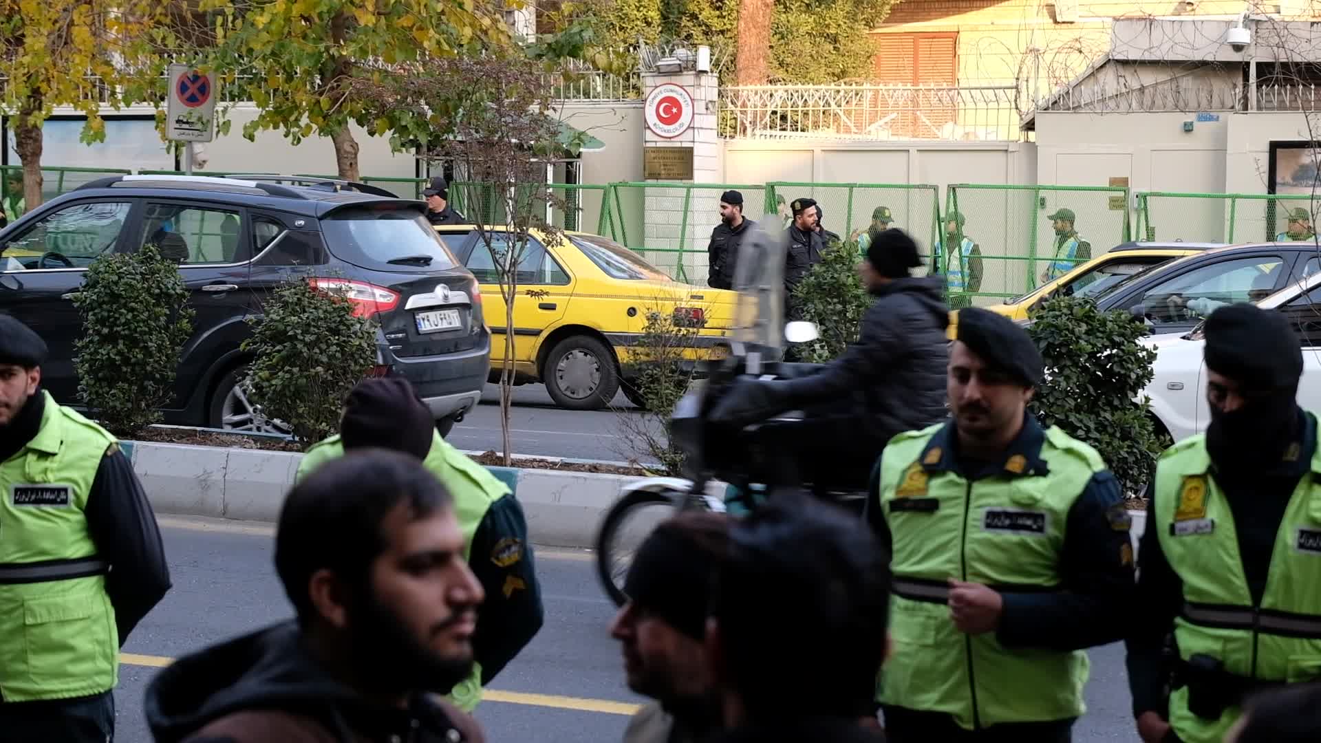 Anti Turkish protest in Tehran