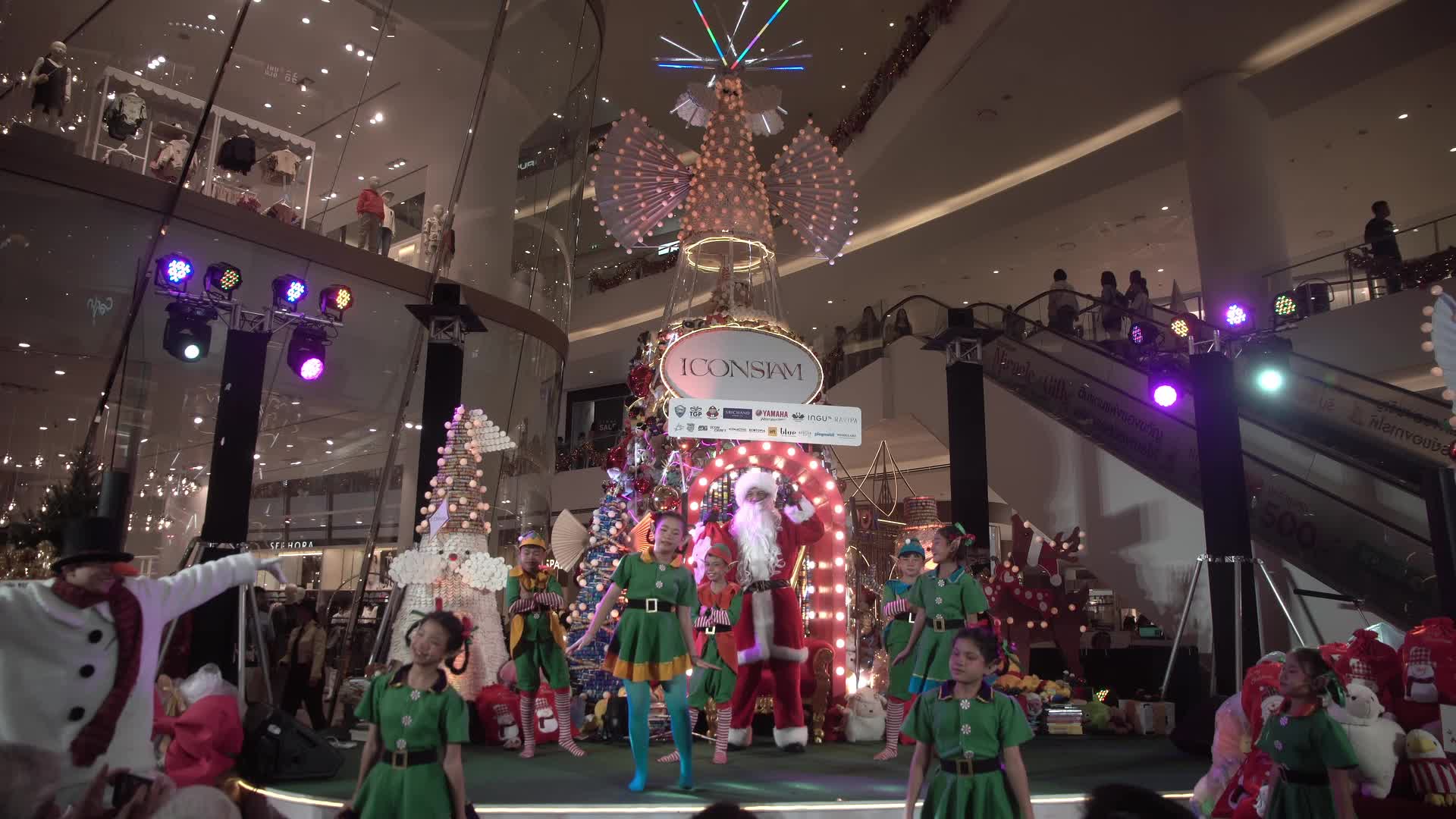 Christmas Festival in Bangkok, Thailand.