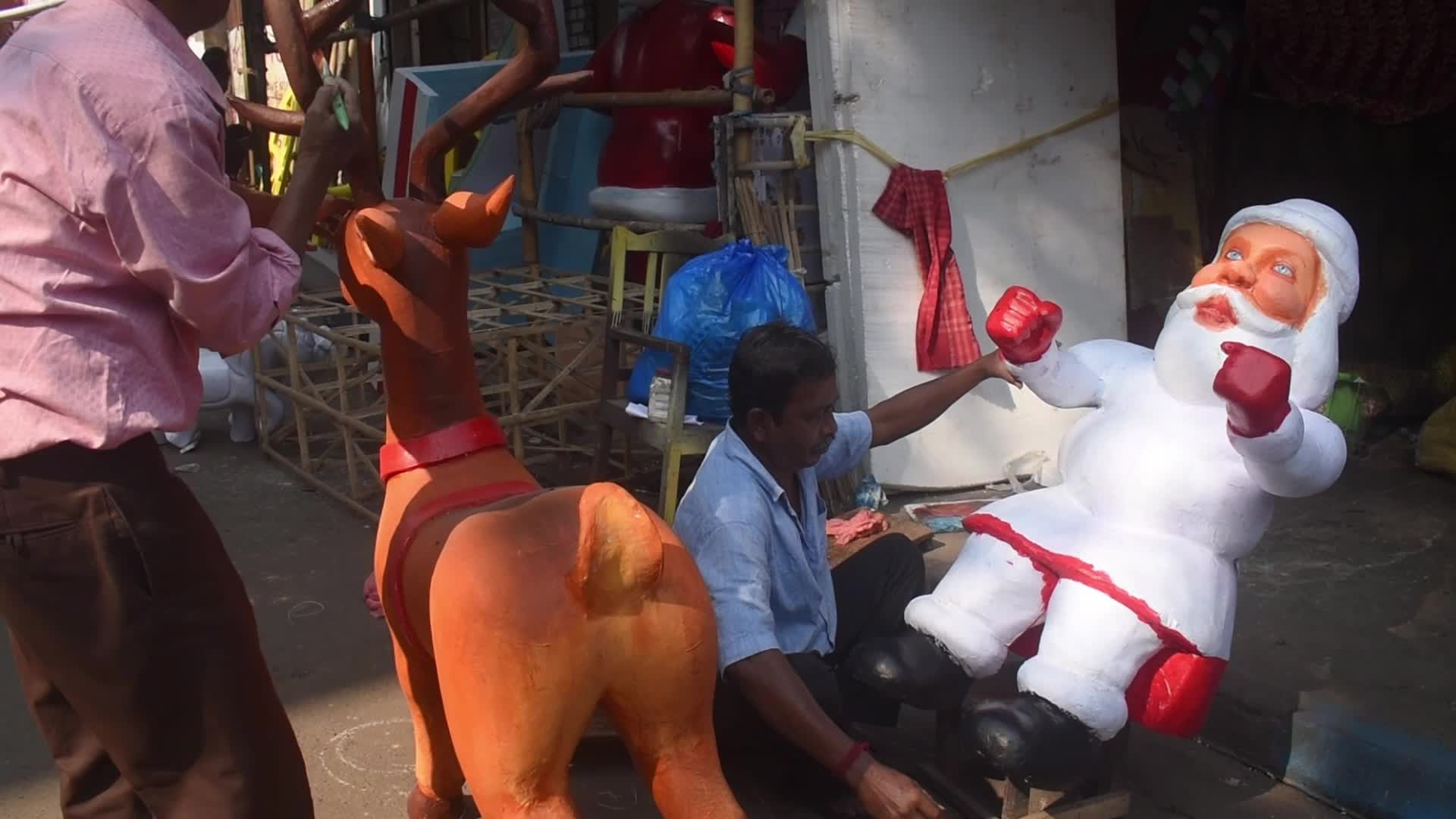 Christmas In Kolkata, India