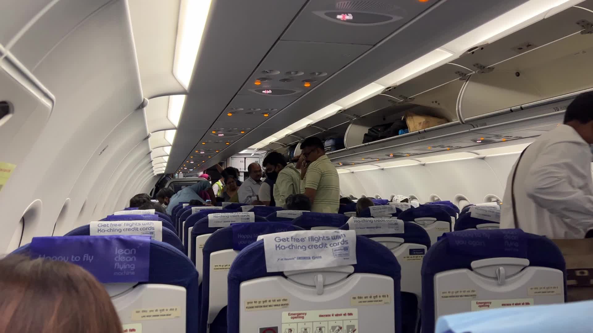 IndiGo Airlines Airplane at Delhi Airport