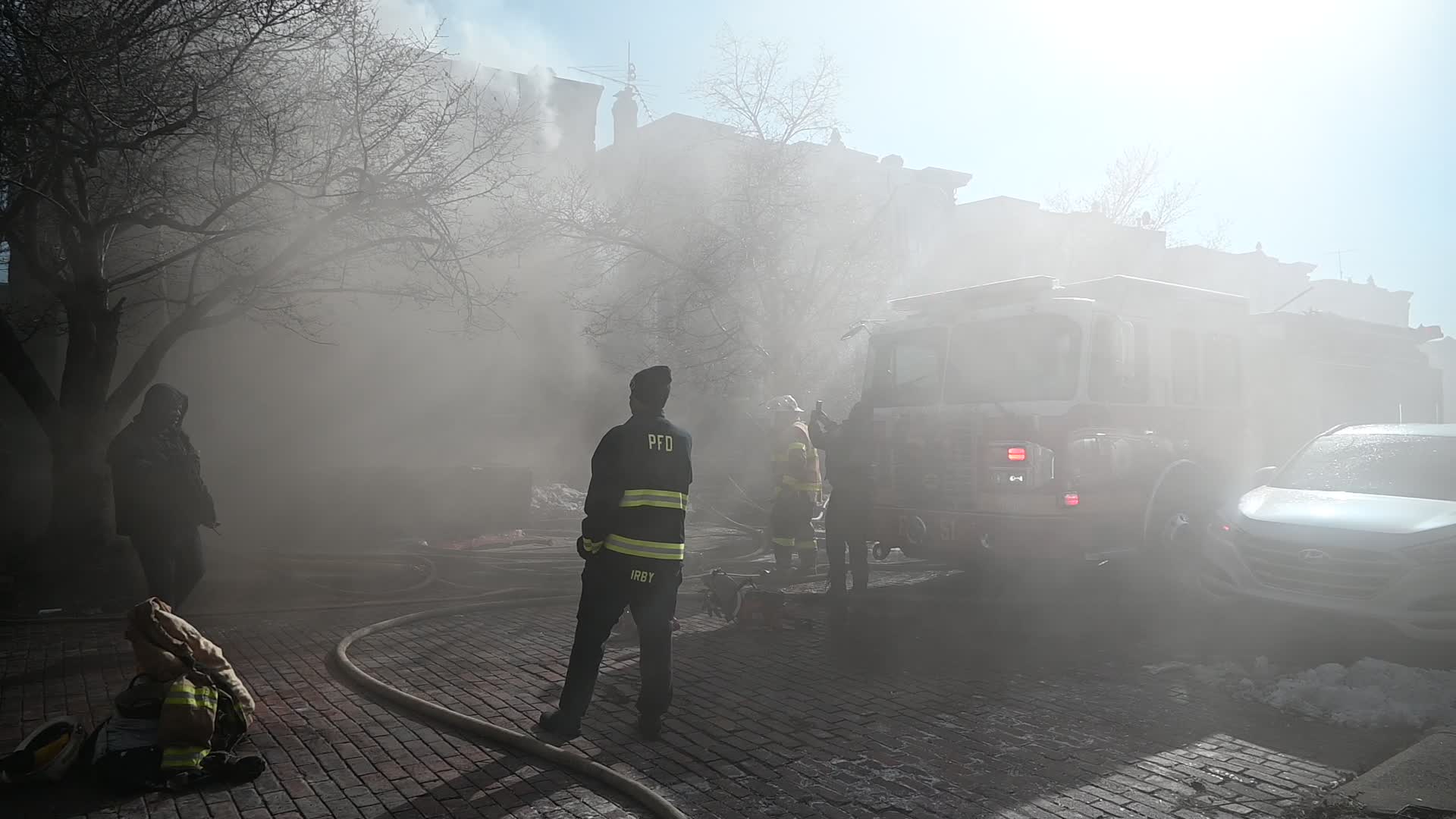 House Fire At 5331 North Camac Street In Philadelphia Pennsylvania