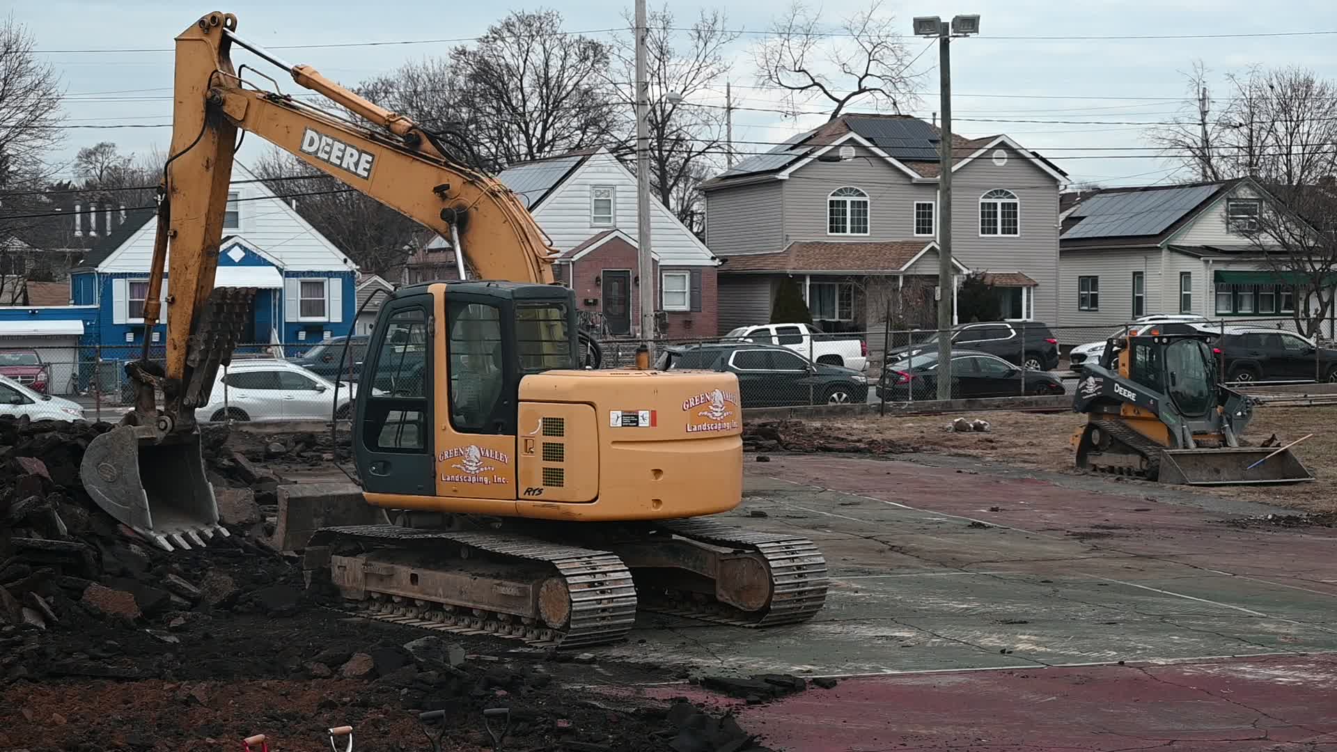 Mayor Andre Sayegh Breaks Ground On Renovation Of Paterson New Jersey School 25 Tennis Courts