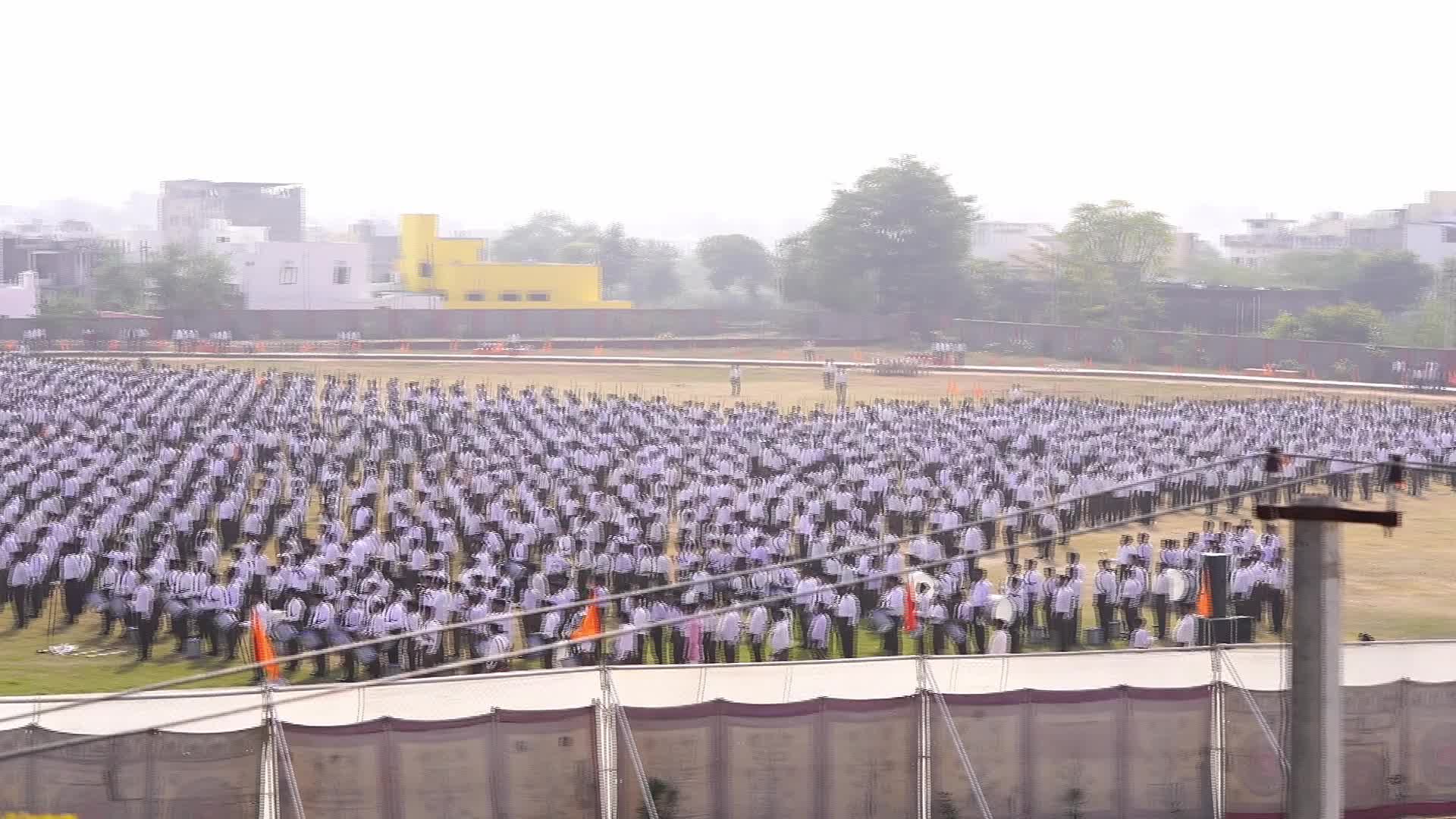 RSS Parade In Ajmer, India