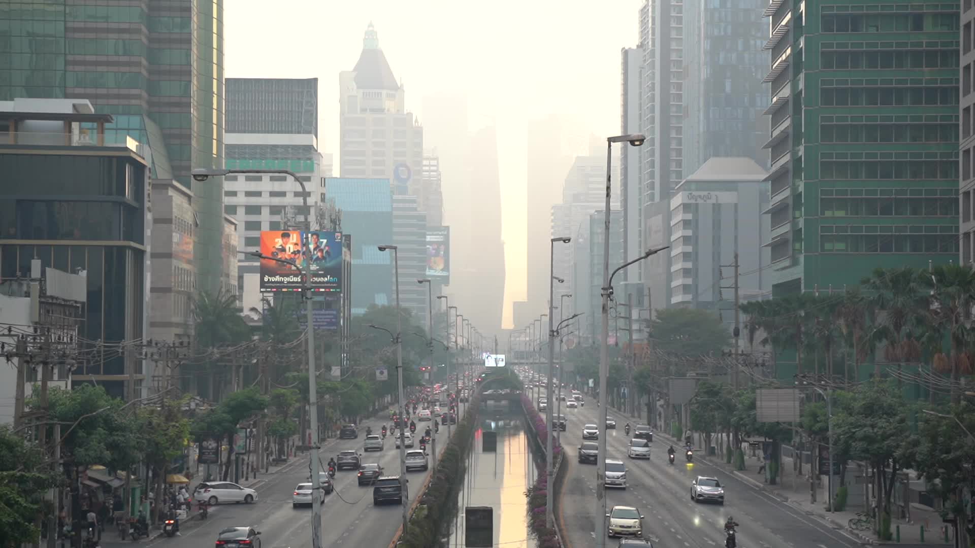 Bangkok Governor Urges Citizens to Work From Home Amid Increased Air Pollution.