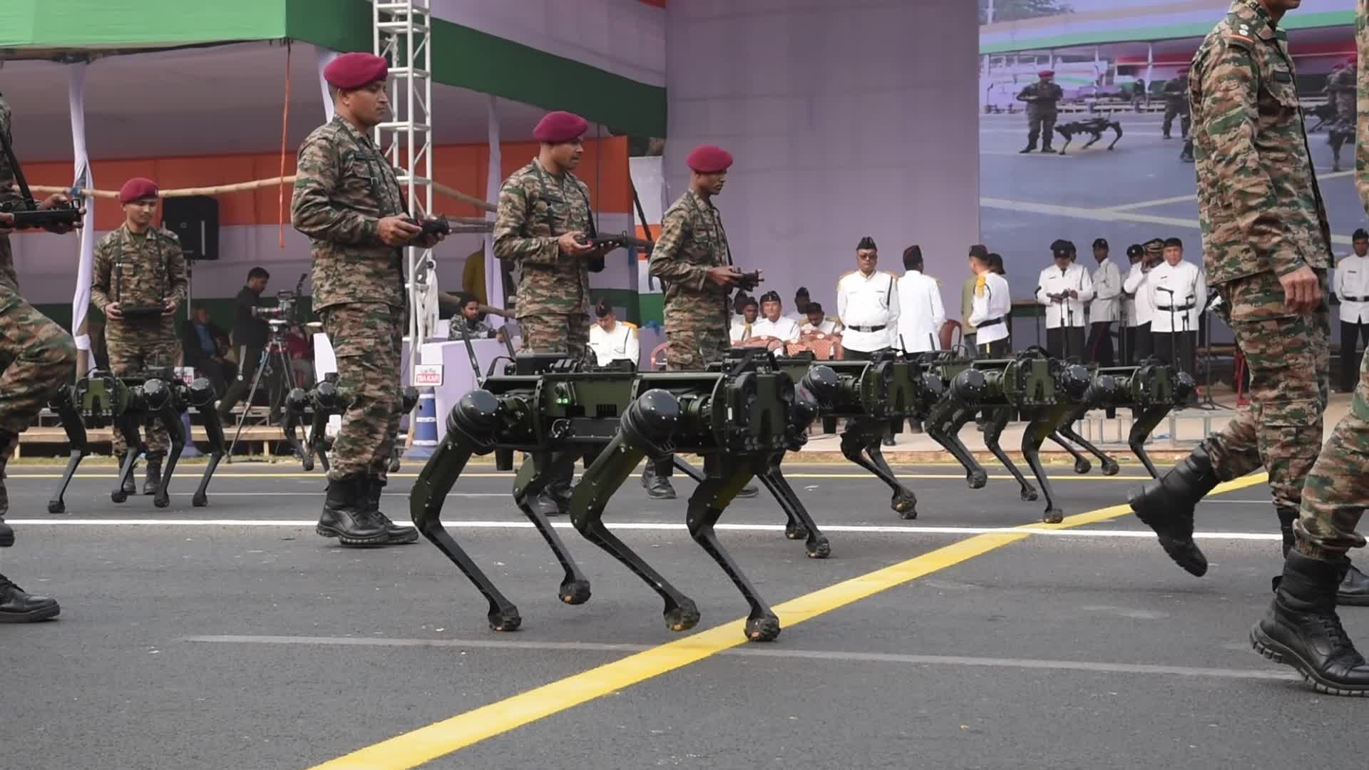 Final Full Dress Rehearsal Ahead Of Republic Day Parade In India