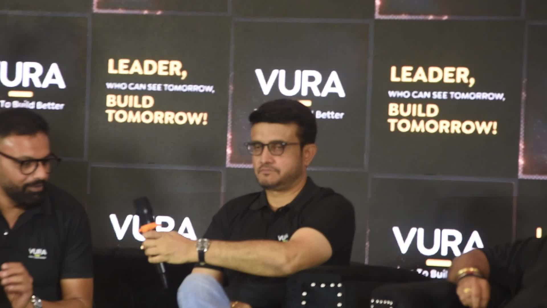 Sourav Ganguly at Vura Bau-Chemie LLP Brand Ambassador Announcement in Kolkata