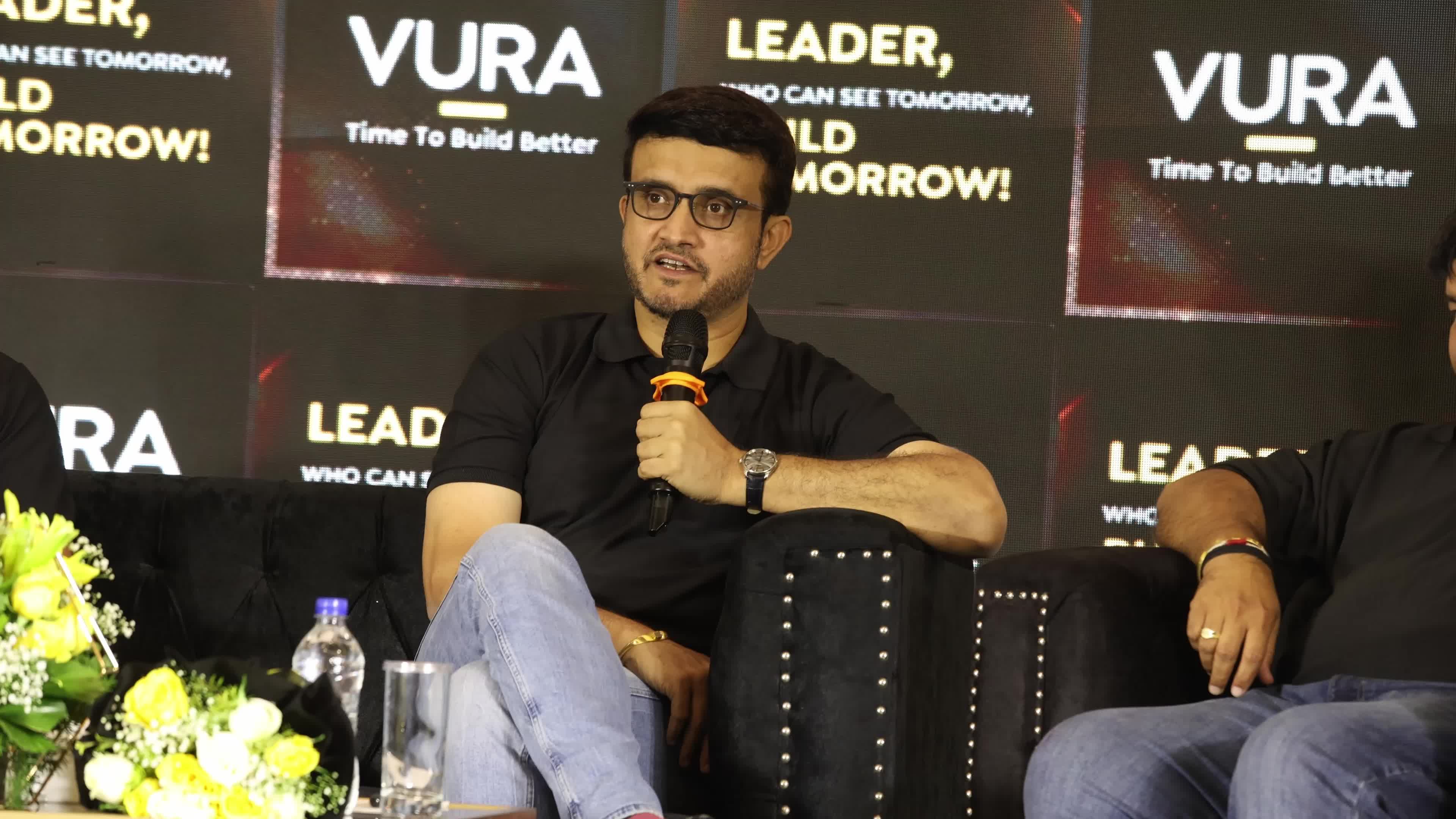 Sourav Ganguly Speaks at Promotional Event in Kolkata