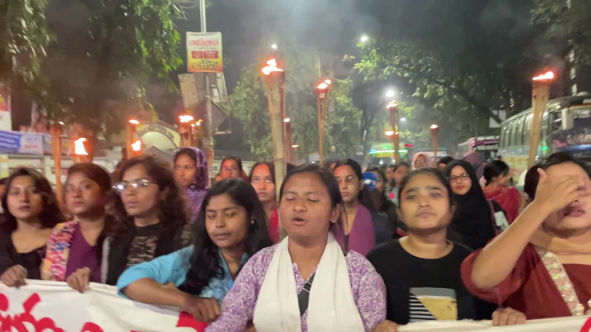 Protest in Dhaka