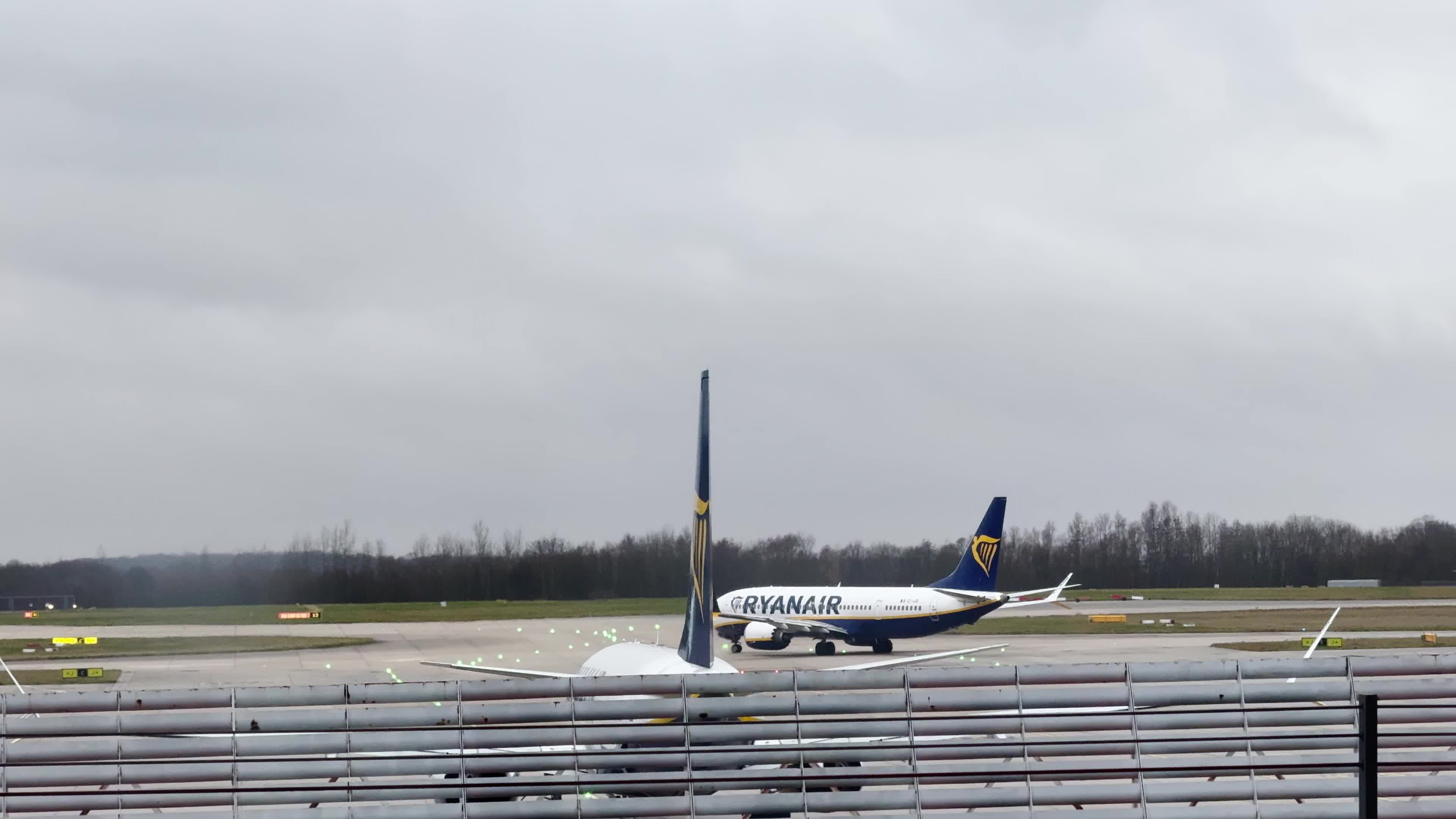 Ryanair At Stansted Airport