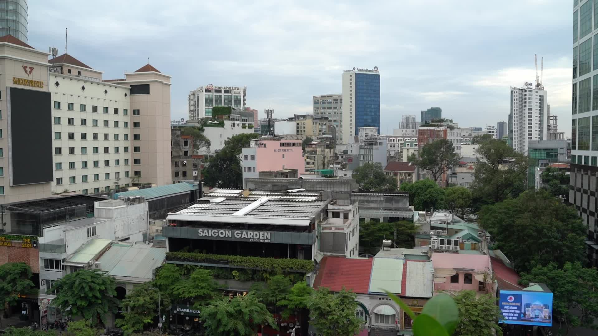 View of Ho Chi Minh City, Vietnam