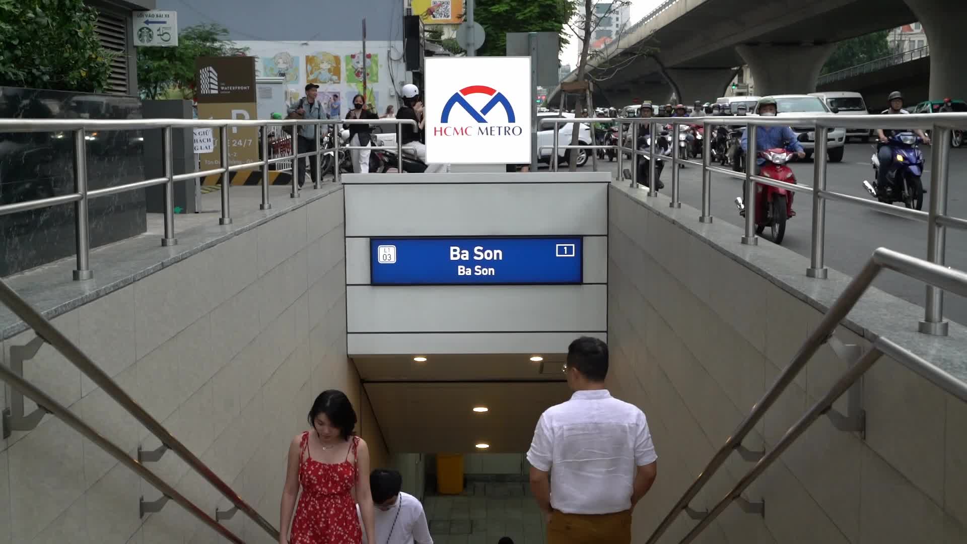 Metro in Ho Chi Minh City, Vietnam 