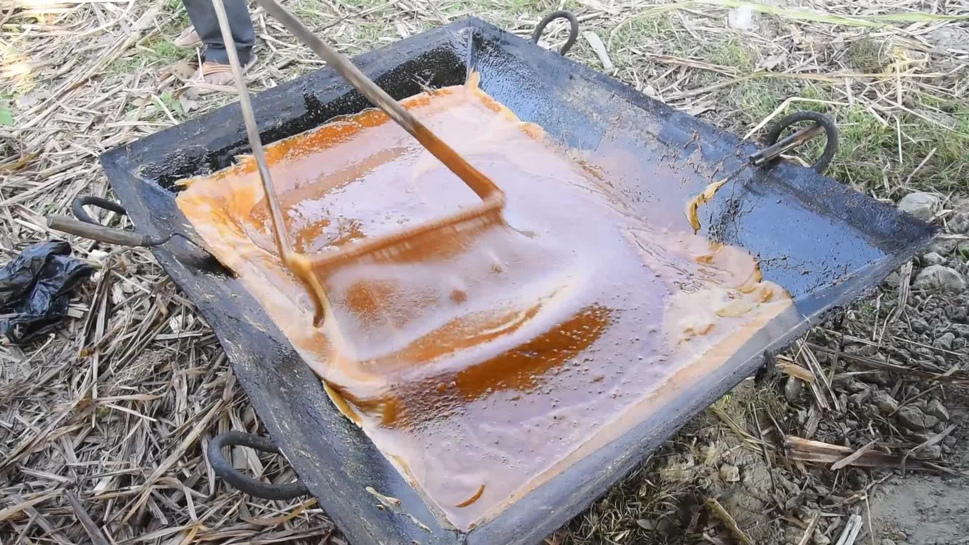 Jaggery Making in India 