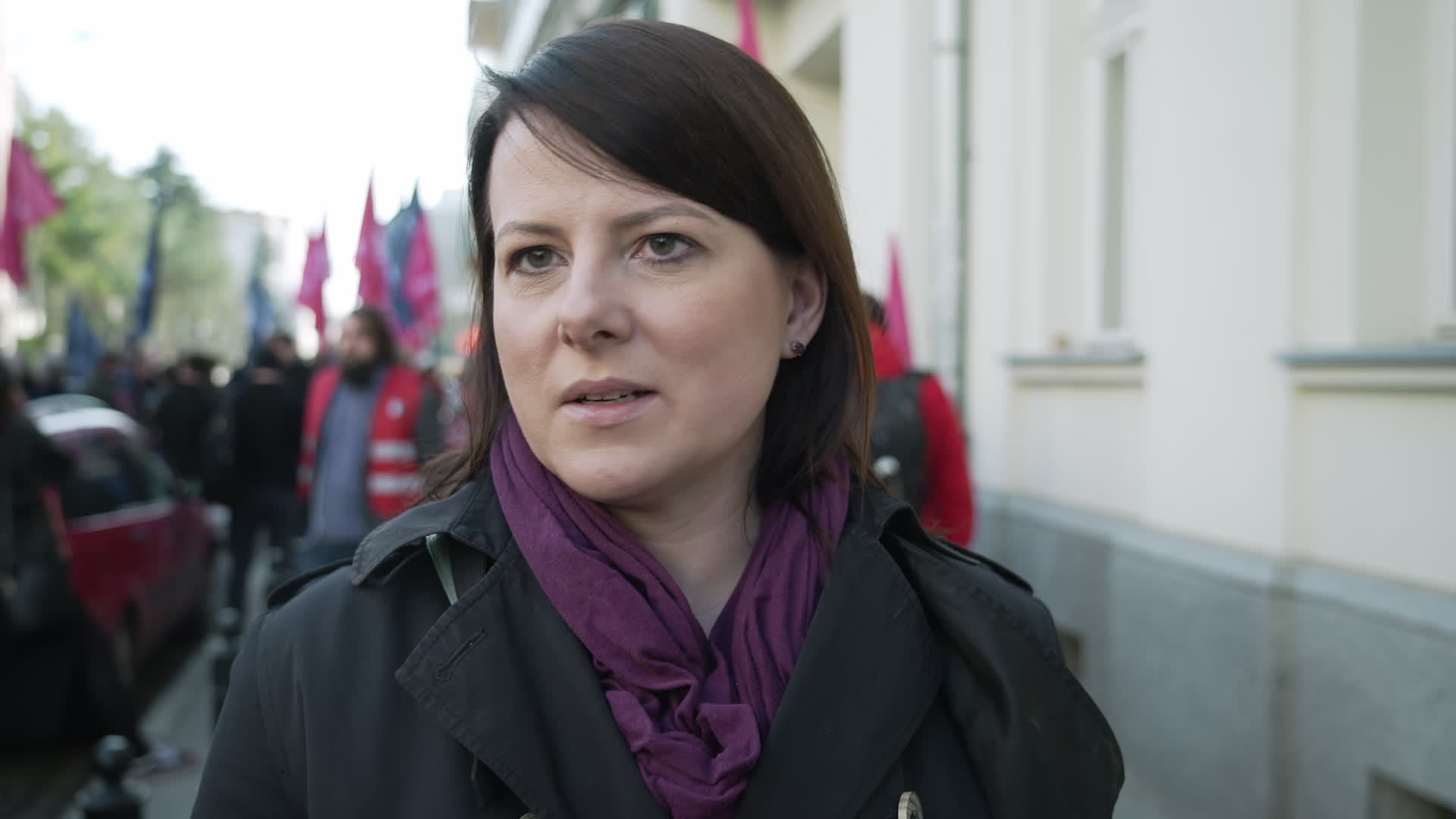 Protest against first Polish abortion clinic