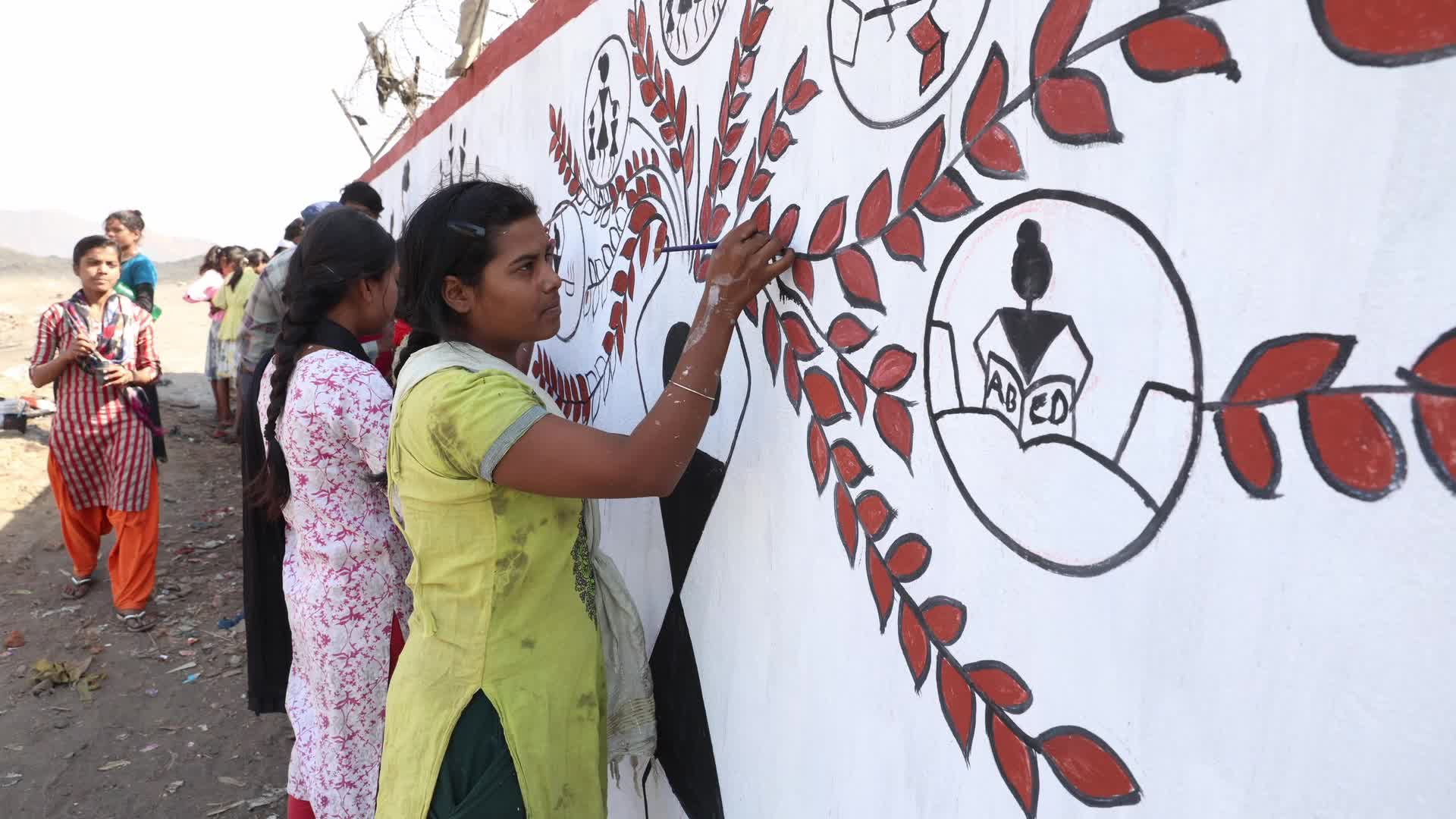 International Women's Day Celebration Preparation In Jharia