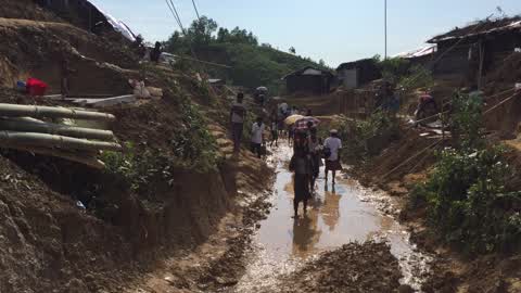 Daily life of Rohingya Refugees in Bangladesh