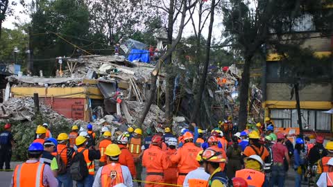 Earthquake Strikes Mexico City