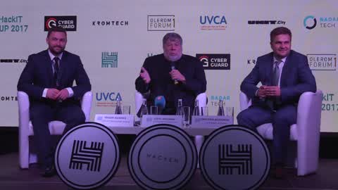 Co-Founder of Apple Steve Wozniak visited Kiev