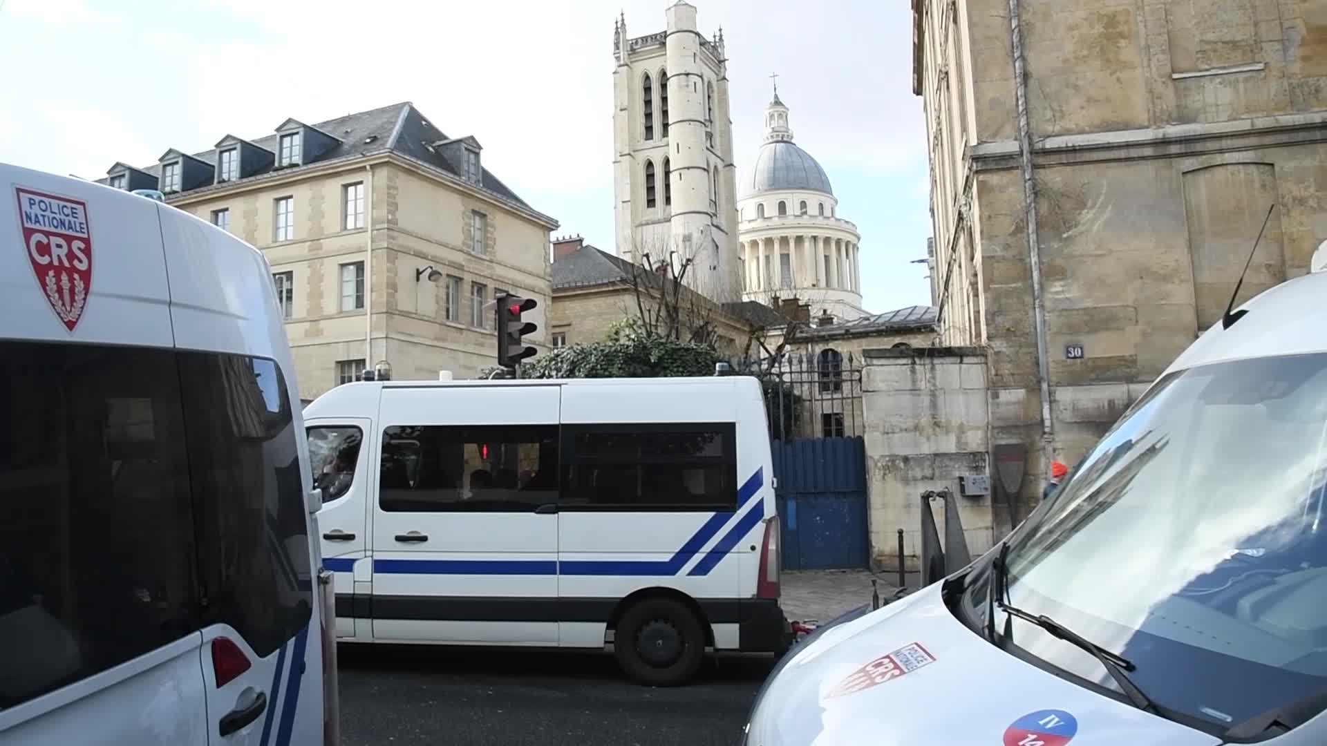 Thousand Student Protest In Paris