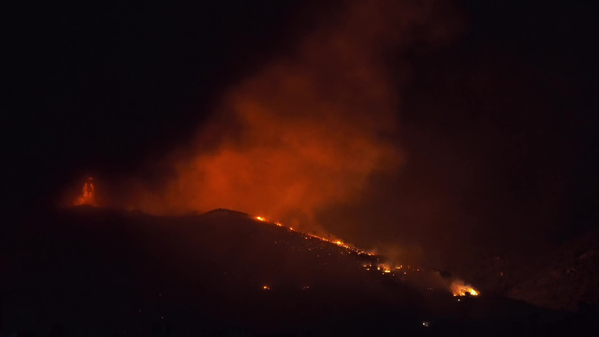 Wildfire In Pisa