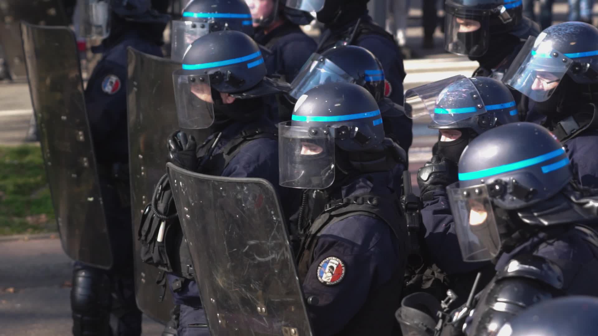 'Yellow Vests Act 15' Demonstration In Lyon